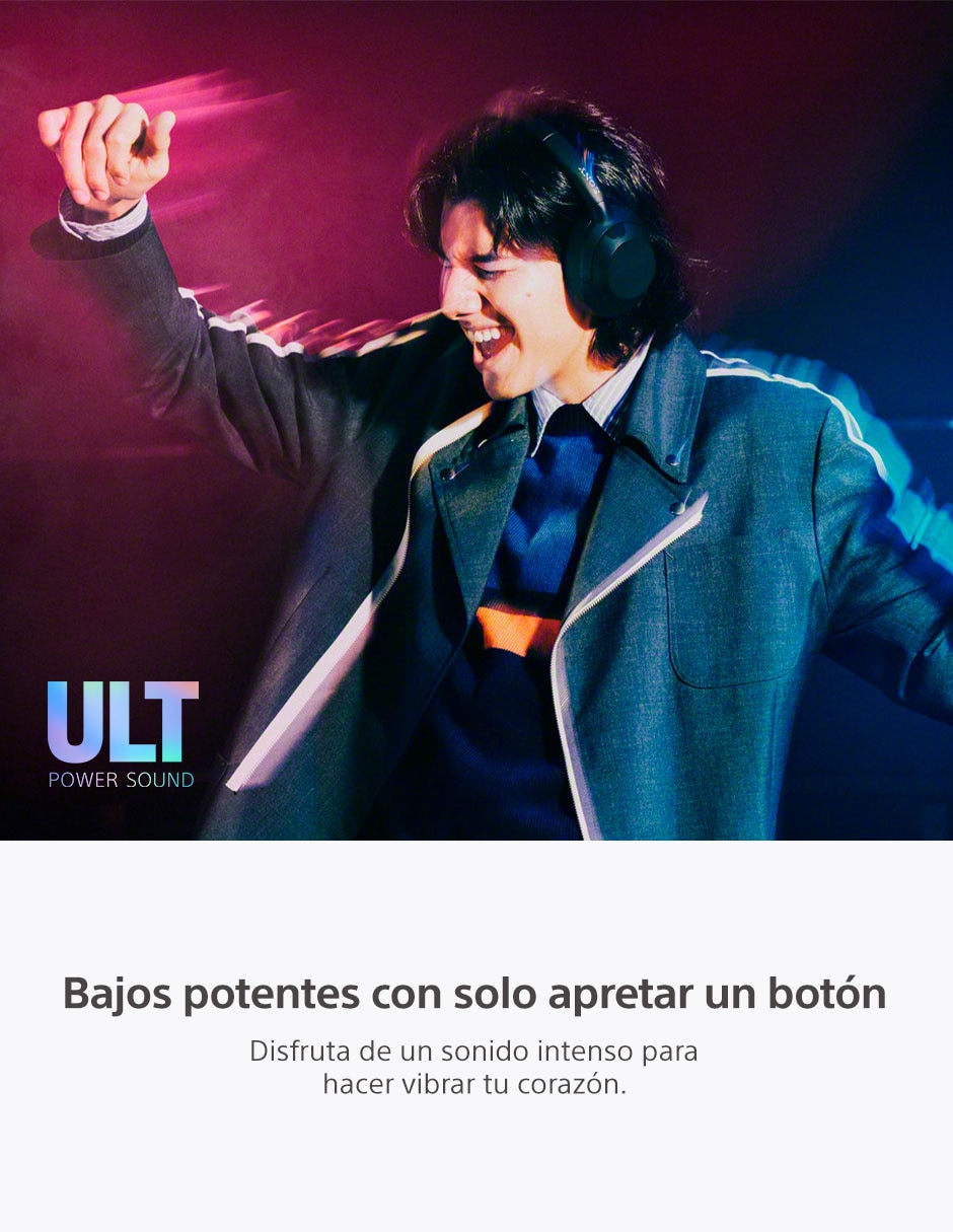 Audífonos wh-ulT900n/b Alámbrica e inalámbrica con cancelación de ruido 6