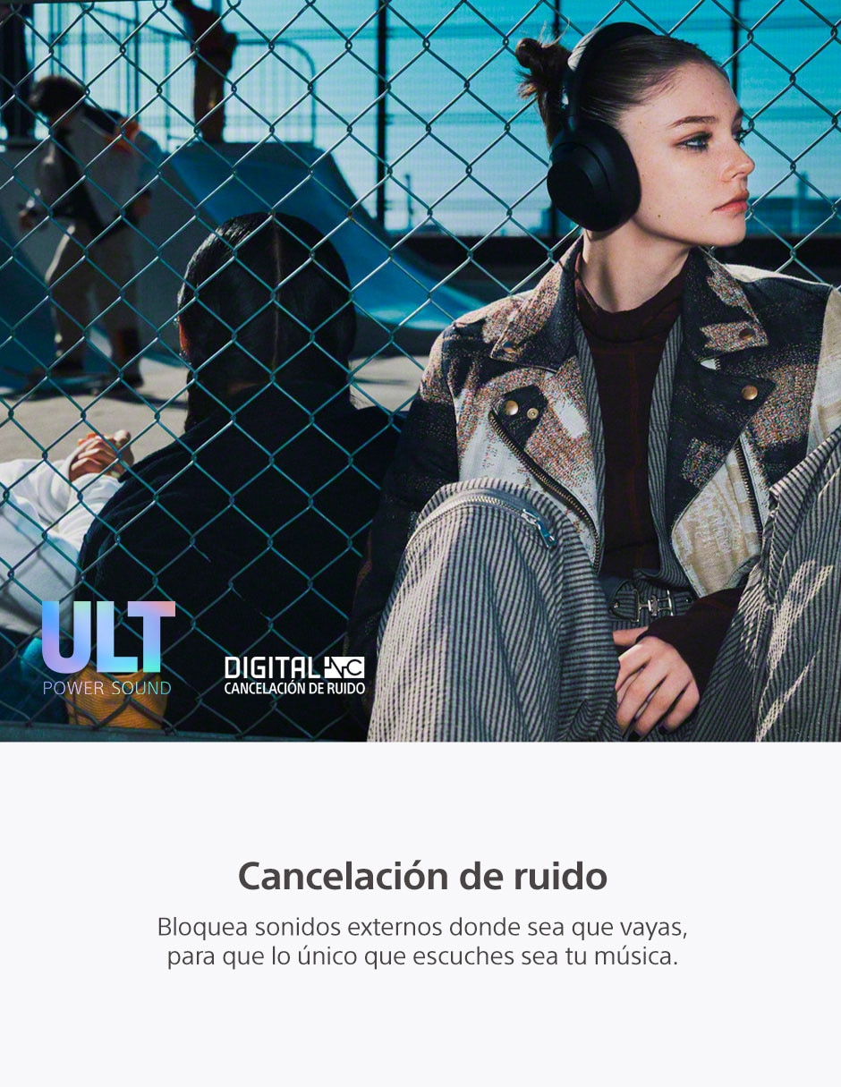 Audífonos wh-ulT900n/b Alámbrica e inalámbrica con cancelación de ruido 7