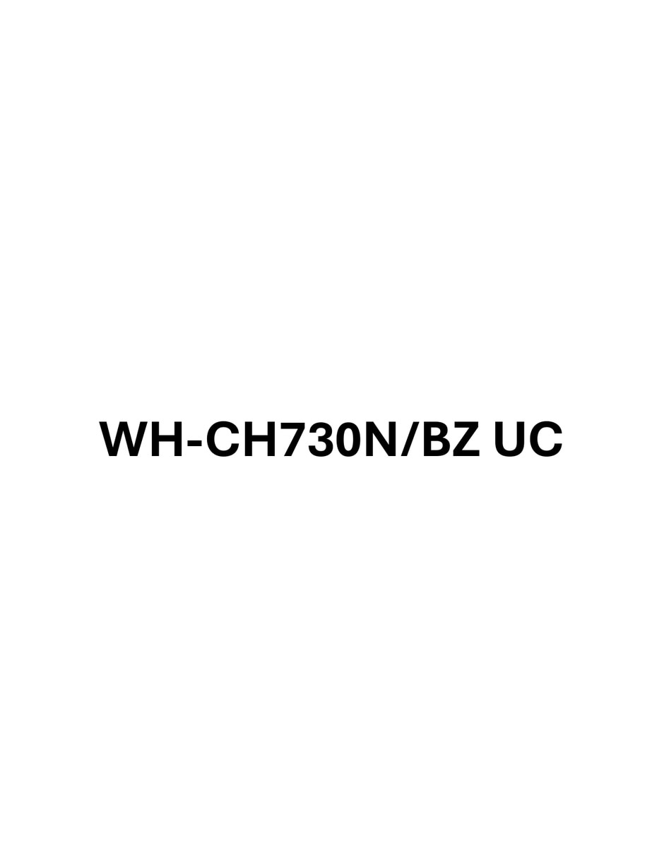 WH CH730/B Inalámbrica con (si aplica) Sí 2