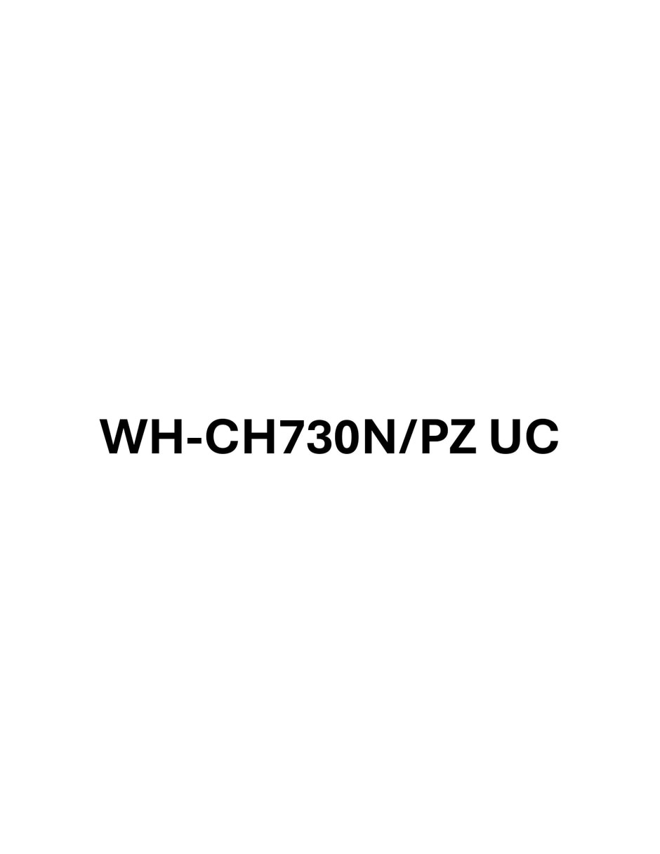 WH CH730/P Inalámbrica con (si aplica) Sí 2