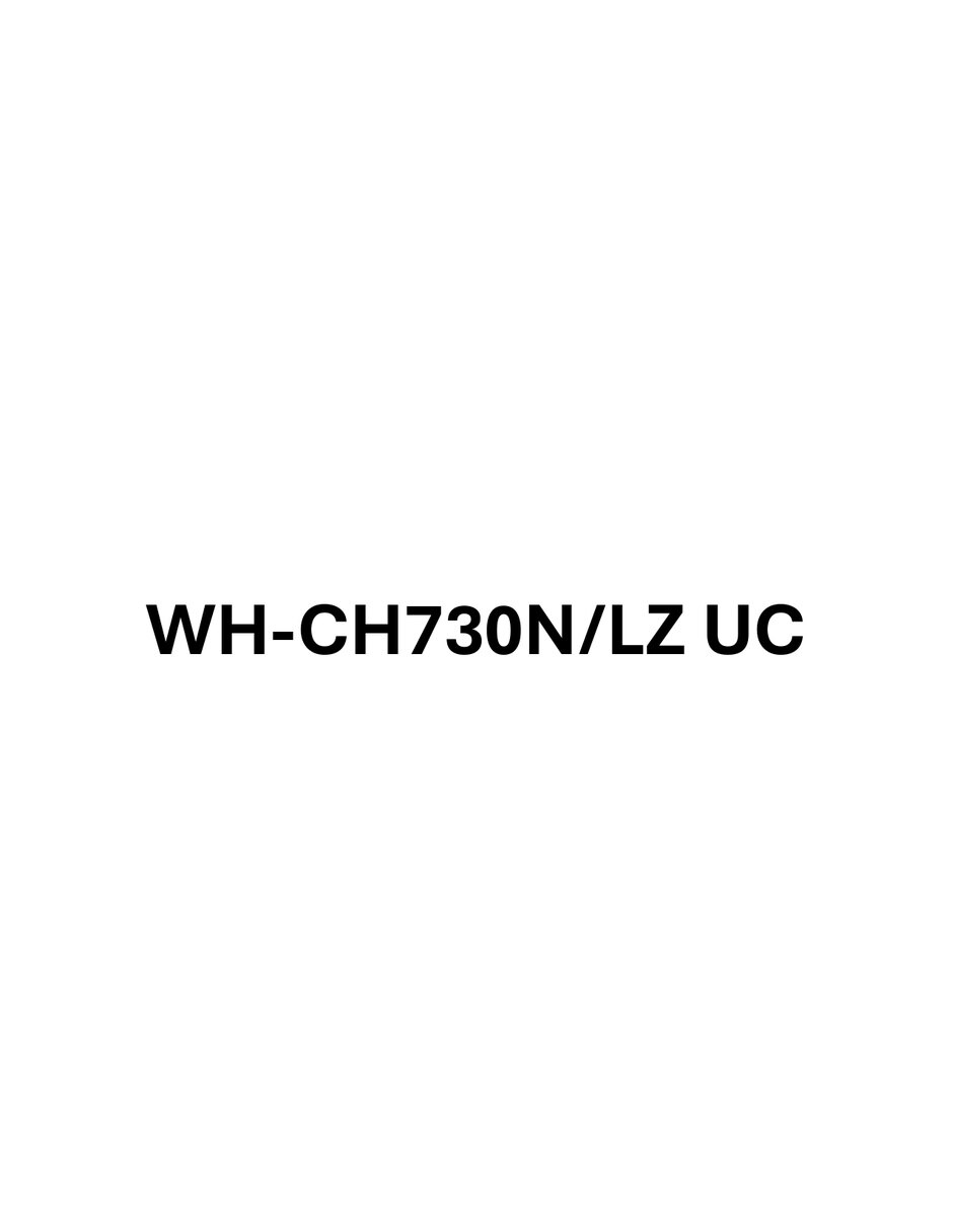 WH CH730/L Inalámbrica con (si aplica) Sí 5