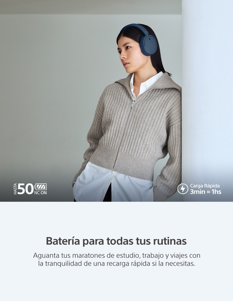 Audífonos WH CH730/L inalámbricos con cancelación de ruido 6