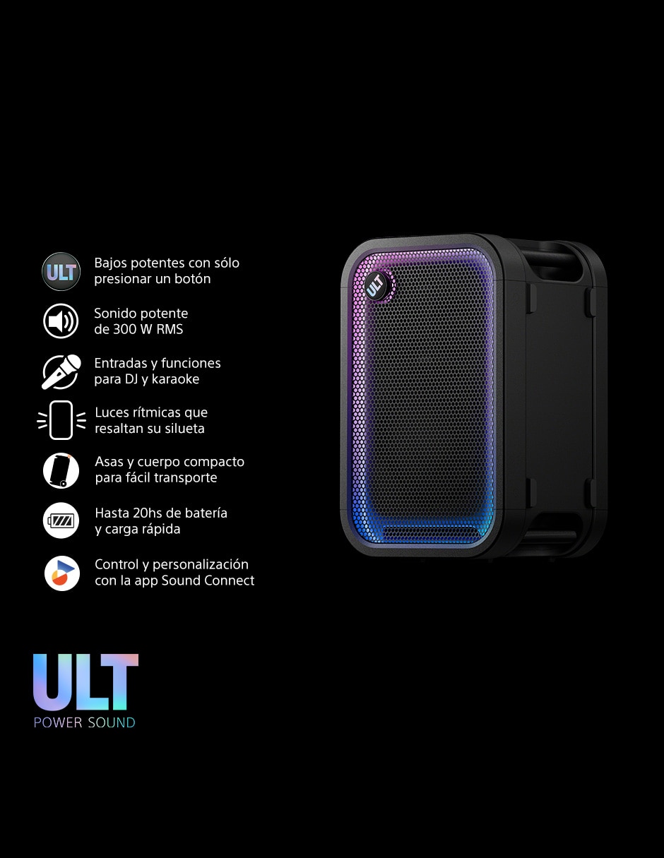 Bocina SRS-ULT500 bluetooth 4