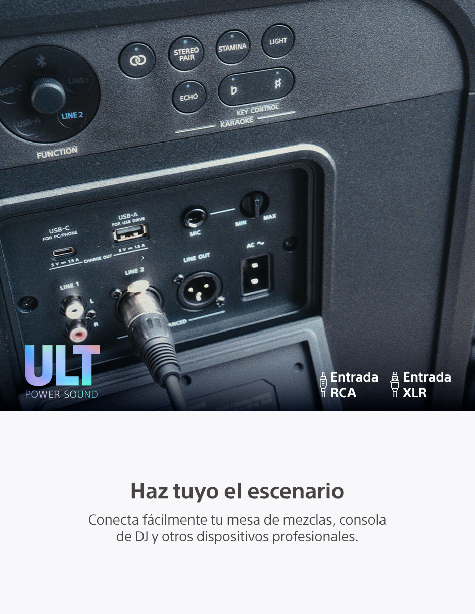 Bocina SRS-ULT500 bluetooth 6