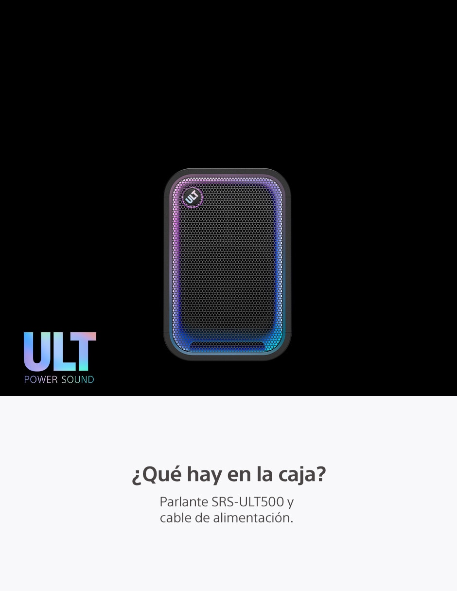Bocina SRS-ULT500 bluetooth 8