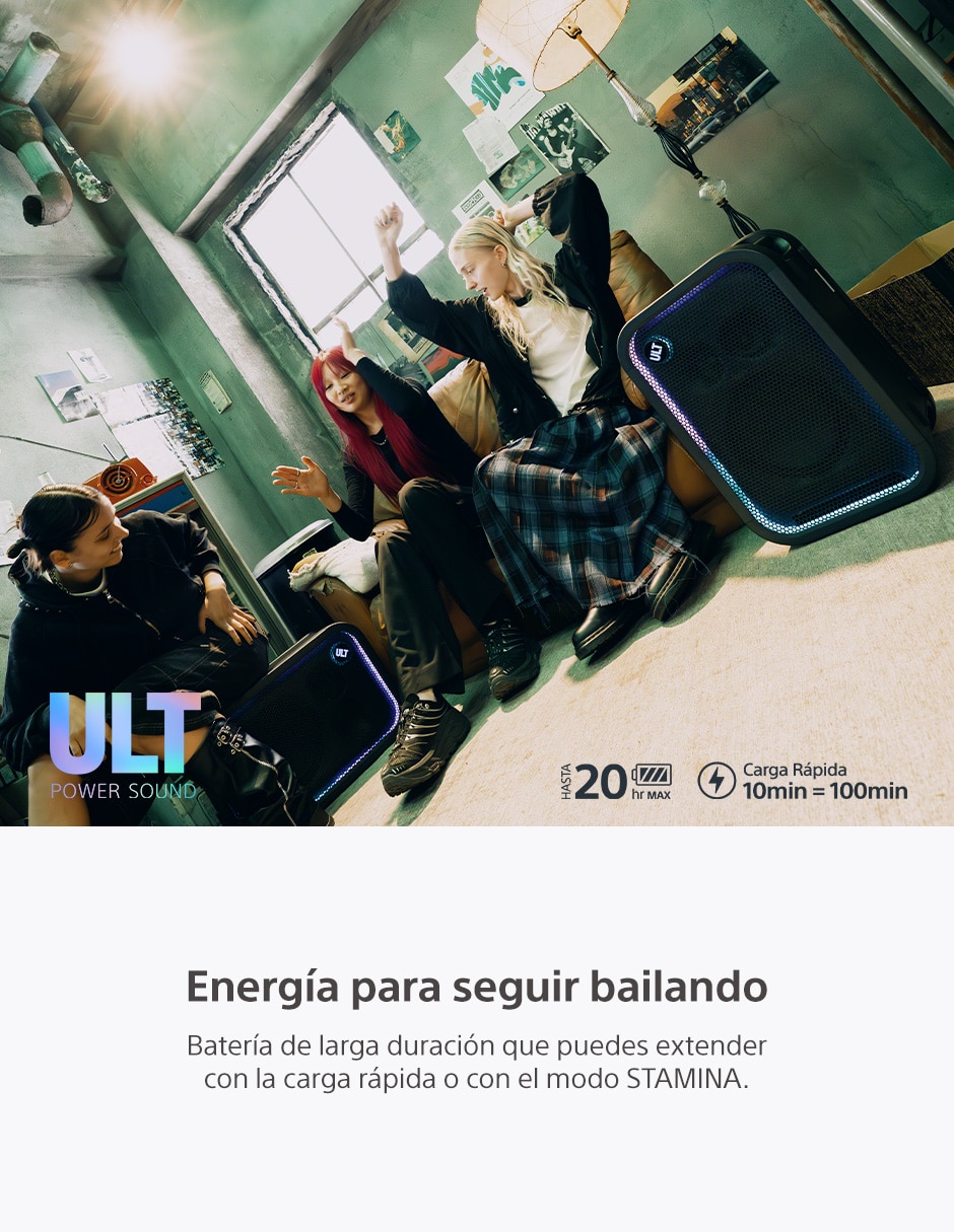 Bocina SRS-ULT500 bluetooth 10