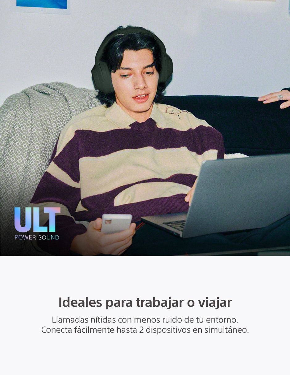 Audífonos Over-Ear WHULT900N/H alámbricos e inalámbricos con cancelacion de ruido 3
